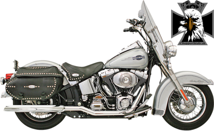 Bassani - Kompletný výfukový systém pre Harley Davidson Softail 2005-2017