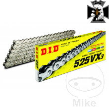 DID X-krúžok S&S525VX3/110 reťaz otvorený s nitovacou spona pre Yamaha MT09 / FZ09 RN29 2013-2016 DID X-krúžok S&S525VX3/110 reťaz otvorený s nitovacou spona pre Yamaha MT09 / FZ09 RN29 2013-2016