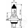 Žiarovka H4 12V60/55W HD OSR pre Honda VF750C Magna RC43 1993-2000