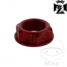 Matka krku riadenia M22X1.00 mm Alu červený pre Suzuki Intruder M1800R  VZR1800 2006-2017