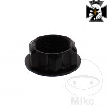 Matka krku riadenia M24X1.00 mm Alu čierny  pre Honda VT1300 CX Fury 2010-2015