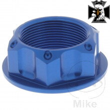 Matka krku riadenia M24X1.00 mm Alu modrý pre Honda VF750C Magna RC43 1993-2000