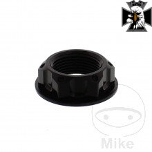 Matka krku riadenia M24X1.50 mm Alu čierny  pre Suzuki VS800 Intruder 1992-2000