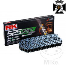 RK X-reťaz 525XSO/124 reťaz otvorený s nitovacou spona pre Honda VT750 DC RC48 Black Widow 2000-2003