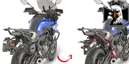 GIVI BOČNÉ NOSIČE YAMAHA MT 07 TRACER (16-19) PLR2130