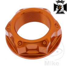 Matka krku riadenia M22X1.00 mm Alu oranžový pre Suzuki VL1500 Intruder 1998-2012