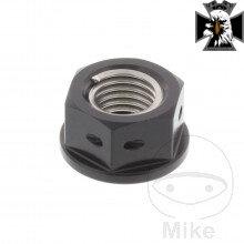 Matka reťazového kolieska M10 x 1.25 mm Alu Racing čierny pre Suzuki VZ800 Marauder 1997-2003