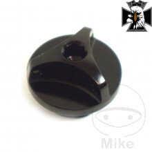 Nalievacia skrutka M20X1.50 mm Alu čierna pre Suzuki Intruder VL800 2001-2009