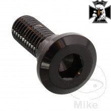 Skrutka brzdového kotúča JMP Bolt M8X1.25 mm 24 mm nerez V4A čierna farba pre Honda Shadow VT1100 C2 ACE SC32 1995-2000 