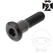 Skrutka brzdového kotúča JMP Bolt M8X1.25 mm 33 mm Titan čierna farba pre Suzuki VZ800 Marauder 1997-2003