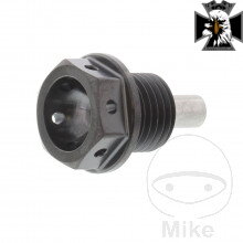 Skrutka výpusť oleja MAG JMP BO M14X1.5MM 12MM TI čierna Pre Honda VT750 C4 C5 RC50 2006-2016 