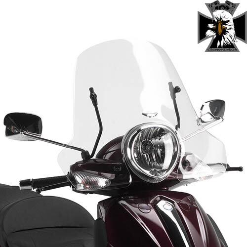 GIVI PLEXI PIAGGIO BEVERLY/KYMCO AGILITY 106A